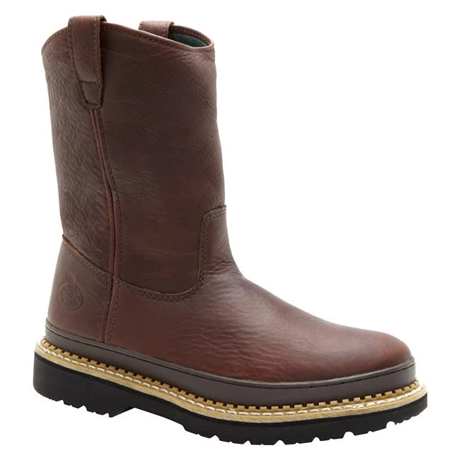 Men's Georgia 11" Giant Wellington Pull-On Steel Toe Boots 1 Men's Georgia 11" Giant Wellington Pull-On Steel Toe Boots