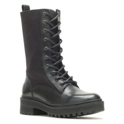 Women's Harley Davidson Footwear 9" Valene Canvas Side-Zip Boots