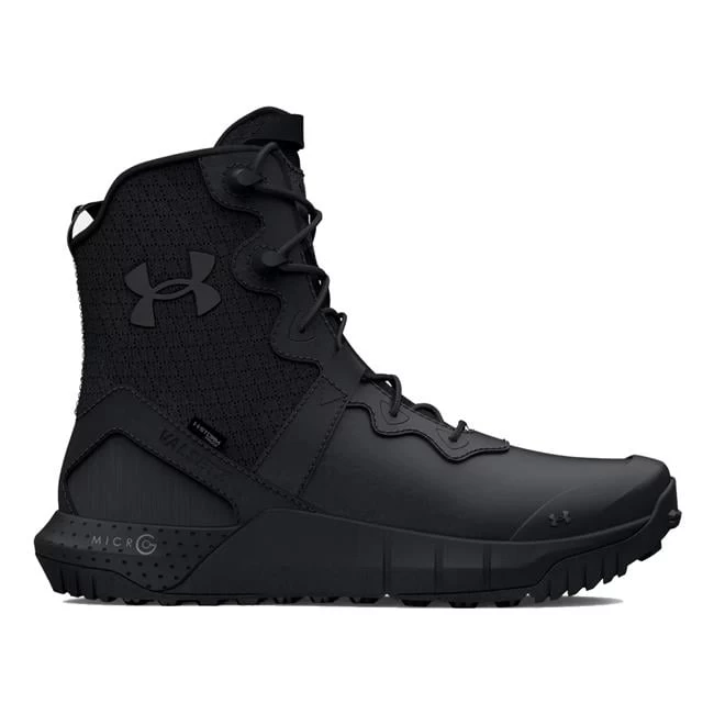 Men's Under Armour MG Valsetz Leather Side-Zip Waterproof Boots 1 Men's Under Armour MG Valsetz Leather Side-Zip Waterproof Boots