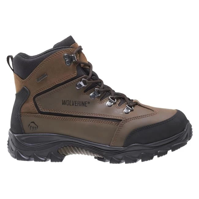 Men's Wolverine 6" Spencer Mid-Cut Hiker Waterproof Boots 1 Men's Wolverine 6" Spencer Mid-Cut Hiker Waterproof Boots