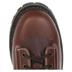 Men's Georgia 6" Low-Heel Logger Waterproof Boots -Professional work boot store 6 650 georgia 6 low heel logger waterproof brown